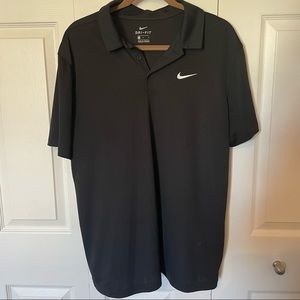 Black Nike Polo